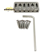 6 String Headless Guitar Bridge Lock for 6 String Headless Electric Guitar Silver