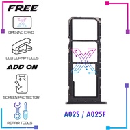 For Samsung A02S / A025F Sim Tray Sim Slot Sim Holder Phone With MMC Tray