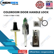 1178A+1178B+1178C COLDROOM DOOR HANDLE LOCK