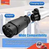 Shkalacar EV Chargers Connector  Adapter SAE J1772 to IEC62196 Electric Vehicle Charging Type 1 2