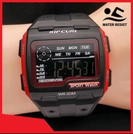 Jam Tangan Digital Water Resist / Ripcurl Digital Water Resist / Tersedia Warna Hitam Biru merah / R