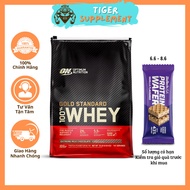 Whey Gold Standard Optimum Nutrition 4.5kg - Genuine American ON Protein Milk to increase muscle and