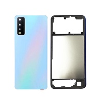Original For Vivo Y20 Y20s Y20i Back Cover+Middle Frame Rear Door Housing Case with Camera lens+Side