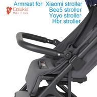 COLU KID®  Stroller Armrest For XIAOMI MITU Pram Accessories Leather Bumper Front Handle Handrail For Yoyo Hbr BEE5  Yoya