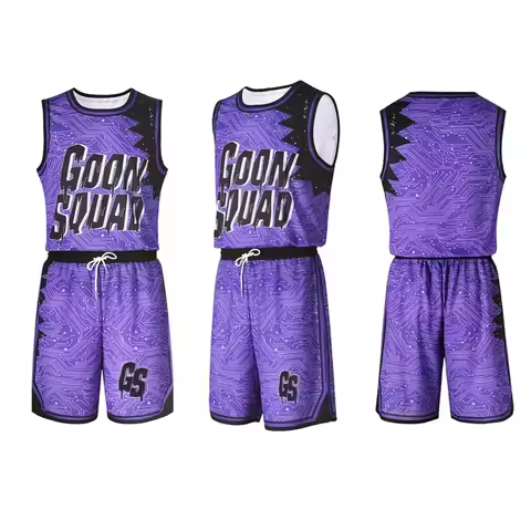 x;3,c'5\b/Space-Jam Jersey Tune- 6 Top Shorts Squad Cosplay Costume Movie A Legacy Basketball 5'g,\j