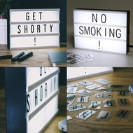 Letter Box  A4 A5 Light Up Lightbox  Cinema