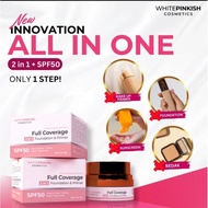 FOUNDATION+PRIMER 2in1💯Ori By White Pinkish