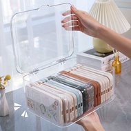 Mobile Phone Case Storage Box Phone Case Anti-dust Storage Box With Cover Transparent Covered Box Po