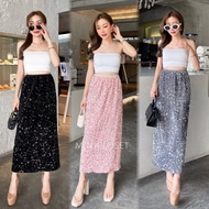 Glitter Long Skirt