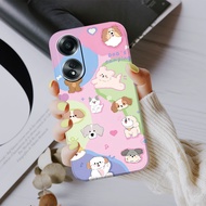 HP OPPO A58 4G CASE - OPPO A58 4G PRO CAMERA SOFTCASE - FULL MOTIF - CUTE - Case OPPO A58 4Ghp - Cas