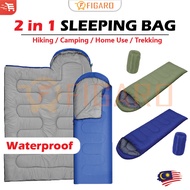 FIGARO Sleeping Bag Tebal Camping Bed Tilam Angin Camping Tilam Khemah Camping Alas Tidur Camping Bl