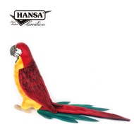 Hansa擬真動物玩偶 Hansa 3323-黃腹鸚鵡37公分高