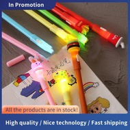 4Pcs/Set Cute Luminous Gel Pen Stationery Cute Kawaii Light Pens School Office Supplies