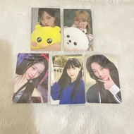Photocard Le Sserafim Sakura Kazuha Eunchae