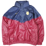 NIKE FC Barcelona 24/25 WR Anorak Jacket FQ3184-620 S Noble RED/Midnight Navy/Club Gold Soccer La Li
