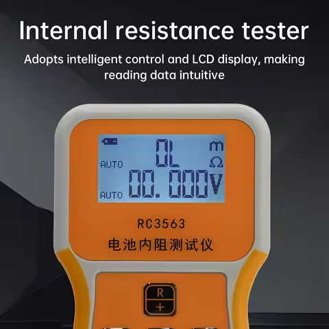 RC3563 Type-C Battery Voltage Internal Resistance Tester High-precision Ternary Lithium Iron phospha