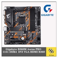 Gigabyte B360M Aorus PRO original mainboard LGA 1151 DDR4  DVI VGA HDMI B360 E-sports game computer 