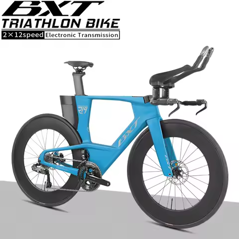 BXT T1000 Carbon TT Bike Frame L-TWOO ERX 2×12 Speed Time Trial Bicycle Frame