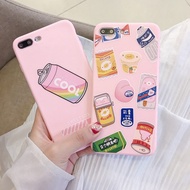 SNACK PASTEL case samsung a20 a30 a50 oppo neo 7 a37 a39 a57 a71 a83 a3s A7 a5s f1s f1 plus f5 f