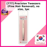 [777] Precision Tweezers (Fine Hair Removal), no size, 1pc / Korean Precision Tweezers by ONYU GLOBA