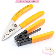 LANFY Wire Stripper Set, Stainless Steel Orange Cable Pliers, Easy to Use Crimping Tool Cable