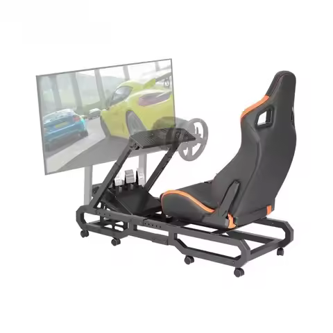 for*-VEVOR Racing Wheel Stand For Logitech G923/G920/G29 Heavy Duty Steel Driving Simulator Cockpit-