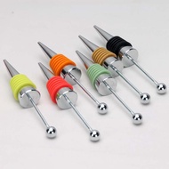 Beaded wine stopper Thin Rod Ball Alloy wine Preservation Bottle stopper wine stopper