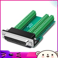 wayneHDB44 Solderless Connector 44Pin D-SUB 44Pin P Hole Plug Breakout Terminal Board Adapter Female