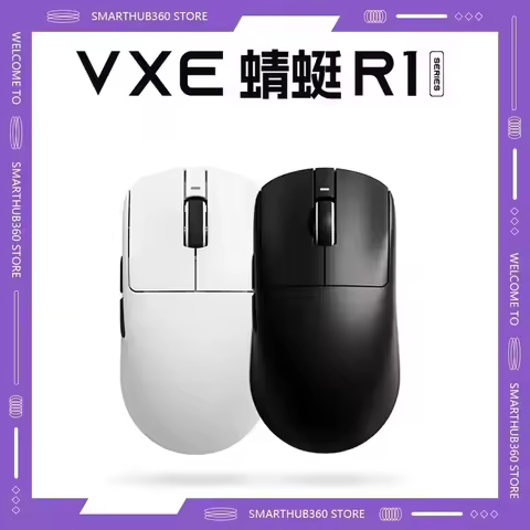 Vgn Vxe Dragonfly R1 R1 Se Pro Max Gaming Mouse Paw3395 Lightweight Mouse Bluetooth Wireless Pc Gami