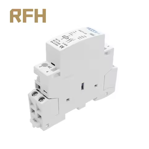 2P 16A/20A/25A 220V/230V 50/60Hz Din Rail Household AC Contactor 1NO 1NC/2NO/2NC For Smart Home