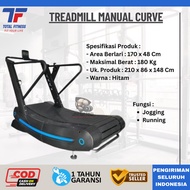 Alat Olahraga Gym New Treadmill Manual Curve TL-800