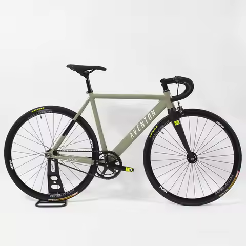AVENTON Cordoba Fixed Gear Bike Single Speed Track Fixie Bicycle 700C Aluminum Frameset Carbon Fork 