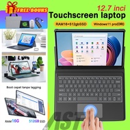 AST laptop touchscreen mini 12.7 inch lipat baru RAM16g+512gb ssd windows 11 pro dan office garansi 1 tahun