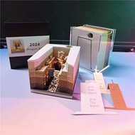 🎁2024 哈利波特 斜角巷 英文 日曆 紙(燈) 立體 模型  Harry Potter English Calendar* Diagon Alley Paper Omoshiroi Block 3