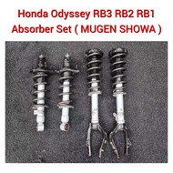 Honda Odyssey RB3 RB2 RB1 Front & Rear Absorber With Spring Set ( MUGEN SHOWA ) / Shock Absorber / S