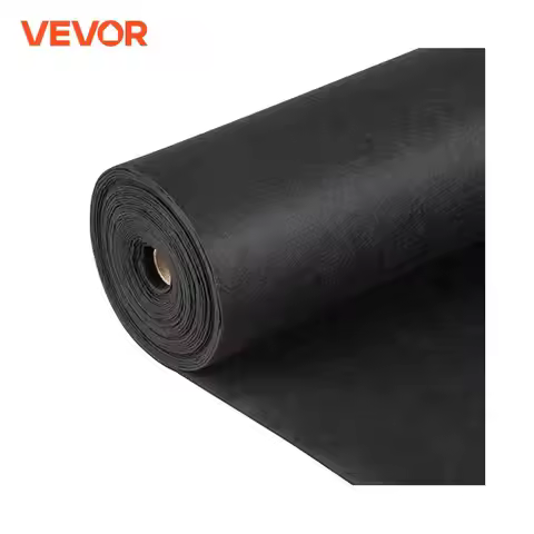 VEVOR Geotextile Landscape Fabric Membrane Soakaway Non-woven 15' x 20'/10' x 100'/3' x 100'/6' x 10