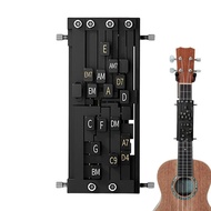 POMELOBT Assistant Learning Guitar Chord Trainer One-key Chord Presser Guitar Aid Chords Trainer Uni