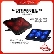 Laptop Cooler Fan Quite Big Fan 5 Fan 15.6 Inch Gaming Fan