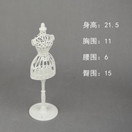 6 Points Doll Small Cloth blythe Lijia Clothes Skirt Display Stand azone White Human Table Hollow Mo