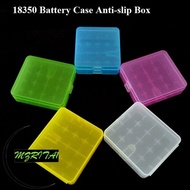 MARITA1 Battery , Anti-slip 4 AA AA 18650 Battery Box,  Coloful Plastic Battery Box 18350 Battery Ho