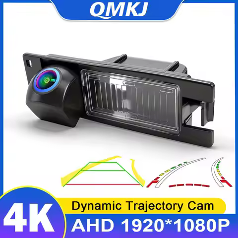 QMKJ 4K AHD 1080P Dynamic Trajectory Car Rear Backup Camera For Opel Astra H J Corsa D Vectra C Zafi