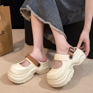 mary jane shoes women shoes Mary Jane Thick-Soled Heightened Sandals - Women's Summer Fashion