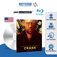 Crank Exclusive Steelbook [4K Ultra HD + Bluray]  Blu Ray Disc High Definition