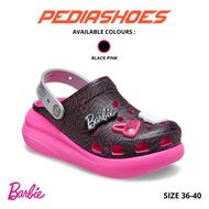 "NEWWWW" CROCS CRUSH CLOG BARBIE/CRUSH CLOG BARBIE/CRUSH CLOG BARBIE MOTIF/CRUSH BARBIE/WOMEN'S WEDG