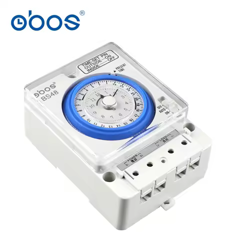 OBOS CE got BS48 mechanical timer switch 220V time switch time timer with set up 96 times per day Mi