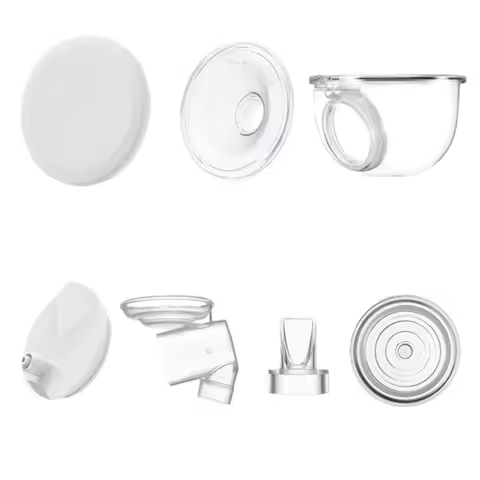 7Pcs /set for S12 Electric Breast Pump Replacement Accessory Silicone Horn Diaphragm Milk Collector 