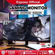 EXPOSE 27 inch Gaming monitor 24 inch pc monitor 165hz gaming computer monitor curved borderless
