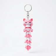 GANTUNGAN 3D Print Cat Keychain Keychain - Cat Keychain Accessories