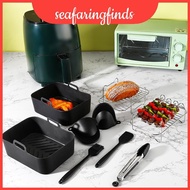 Ninja Af400uk Air Fryer Silicone Food Prep Set Including Bakeware Steamer Rack And Paper For Home