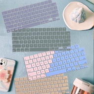 Silicone Keyboard Skin Protector Cover for Macbook Air Pro 13 14 m1 M2 A2338 A1466 A2442 Colorful Ke